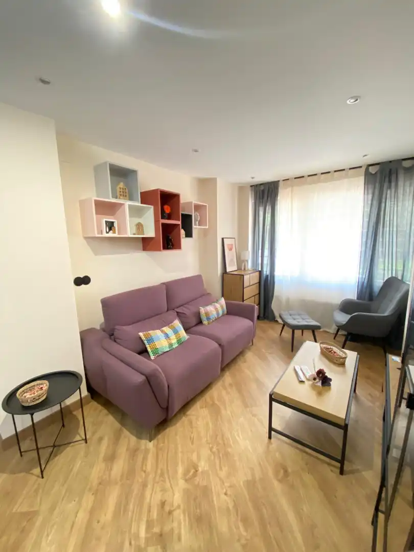 Living room of Apartments for rent in Ciudad Real  with Air Conditioner, Heating and Parquet flooring