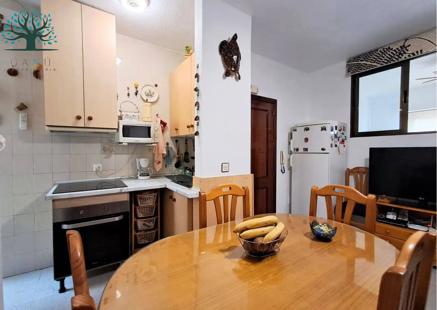Cuina de Apartament en venda en Mazarrón amb Aire condicionat i Moblat