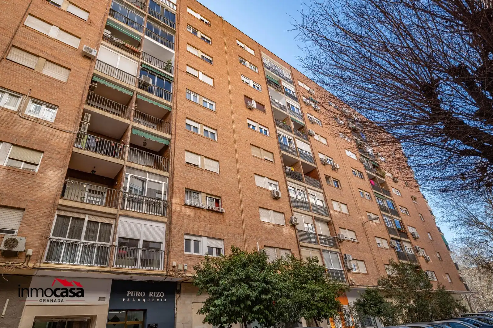 Exterior view of Flat for sale in Granada  with Air Conditioner, Heating and Balcony