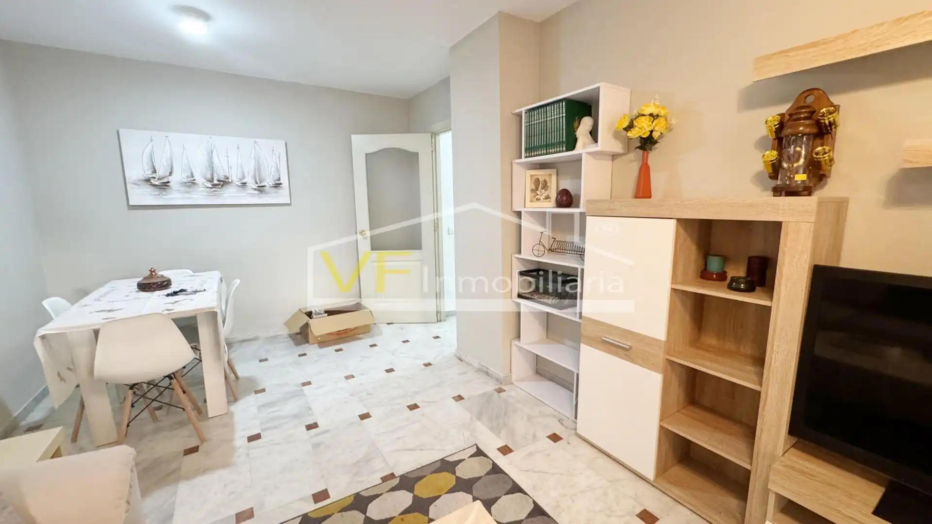 Living room of Flat for rent in Rincón de la Victoria  with Terrace and Community pool