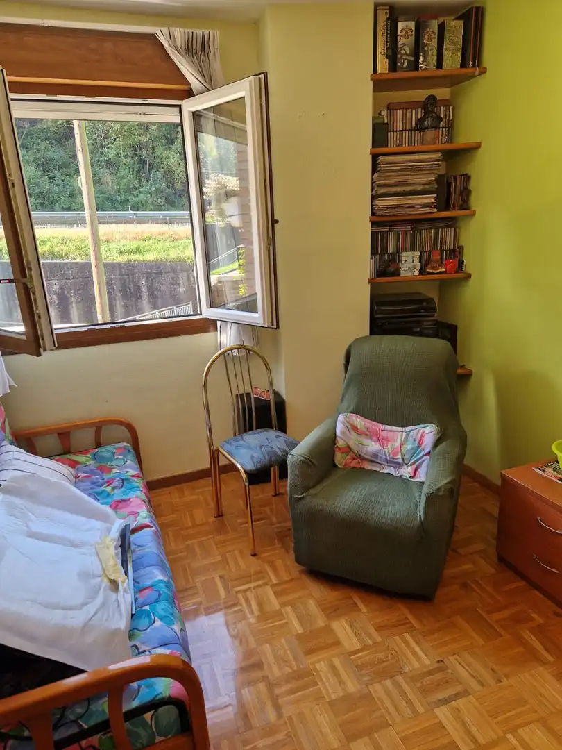 Bedroom of Flat for sale in Oviedo   with Heating, Parquet flooring and Terrace