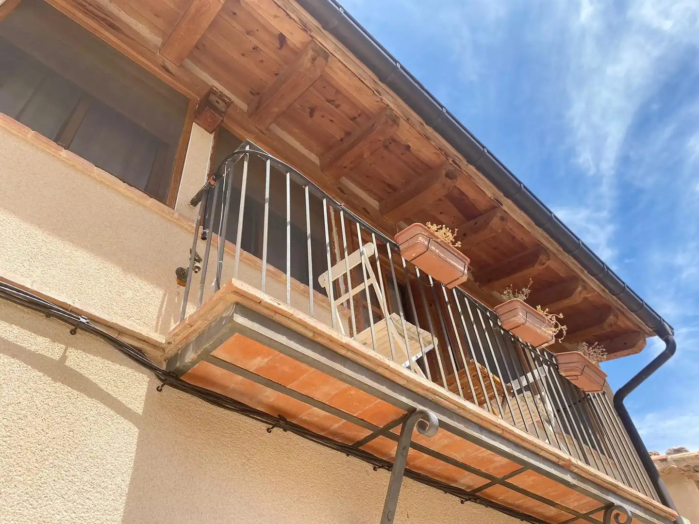 Terraza de Finca rústica en venta en Villarluengo con Calefacción, Trastero y Amueblado