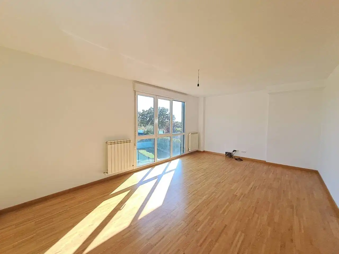 Living room of Houses for sale in Valdorros  with Heating, Private garden and Parquet flooring