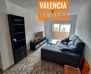 Sala d'estar de Pis de lloguer en  Valencia Capital amb Aire condicionat, Calefacció i Moblat