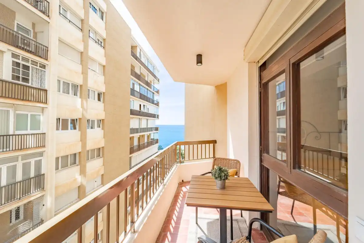 Terrasse von Wohnung zur Miete in Málaga mit Klimaanlage, Heizung und Terrasse