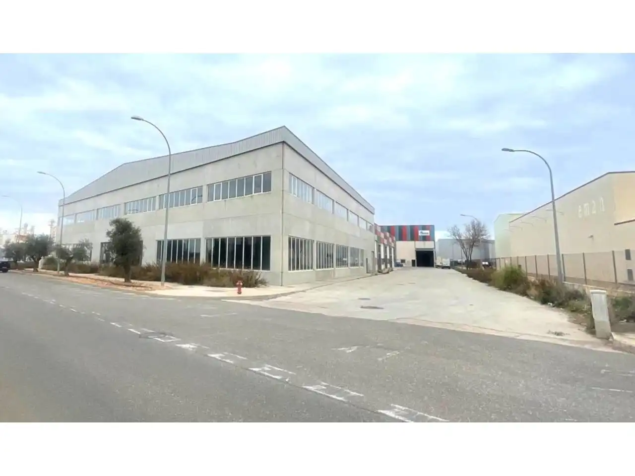 Exterior view of Industrial buildings for sale in Noblejas