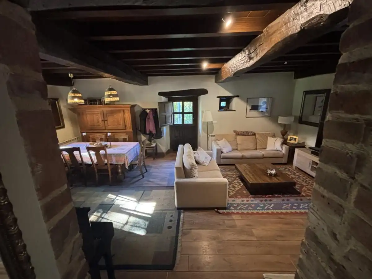 Sala de estar de Casa o chalet en venta en Cabrales, Asturias
