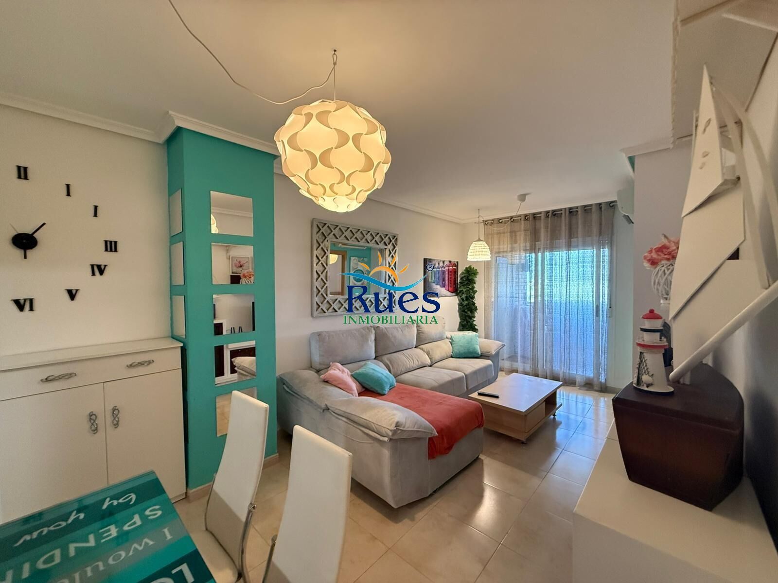 Sala d'estar de Apartament en venda en Cabanes amb Aire condicionat, Calefacció i Jardí privat