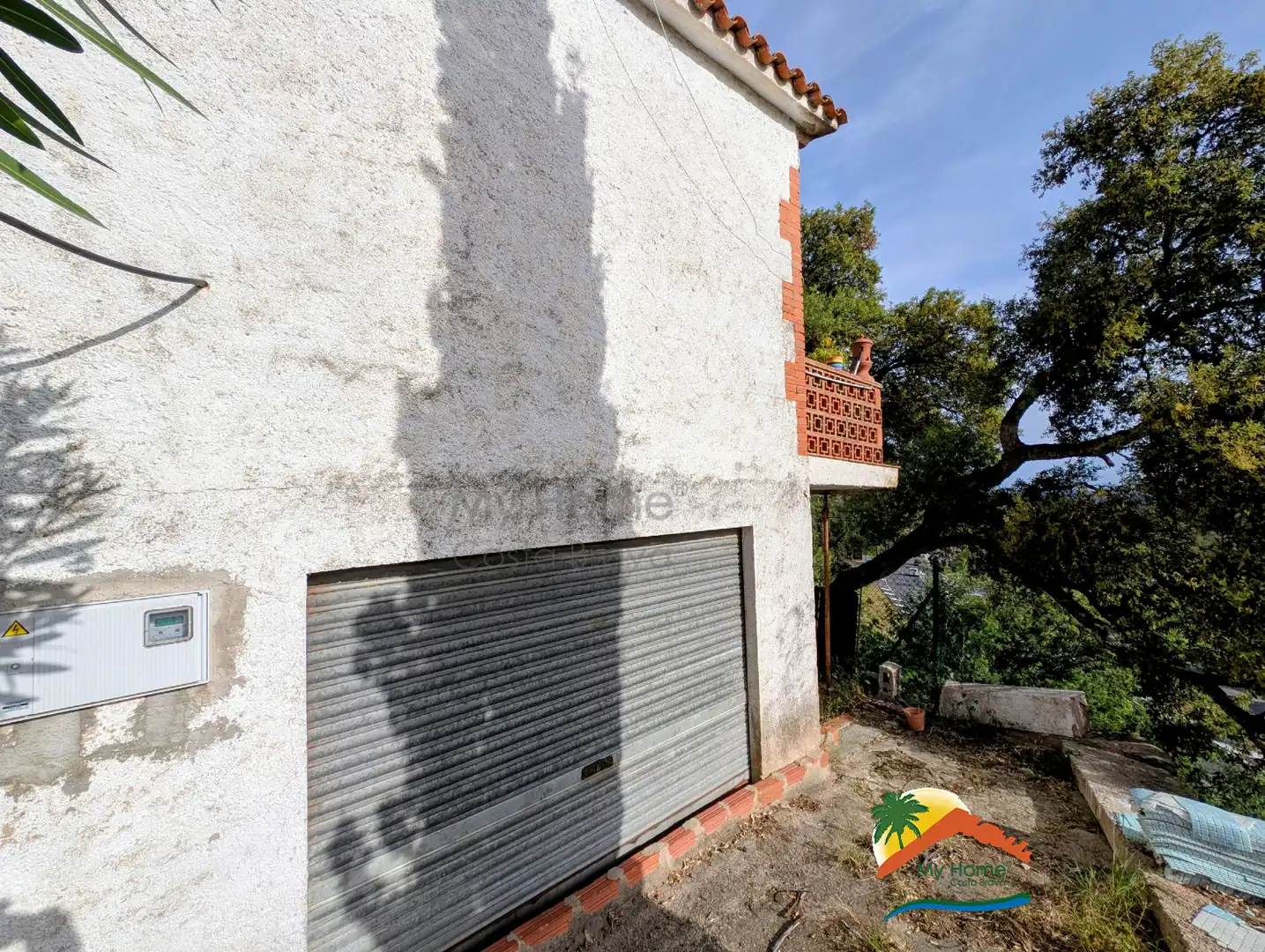 Vista exterior de Casa o xalet en venda en Lloret de Mar amb Jardí privat, Terrassa i Piscina