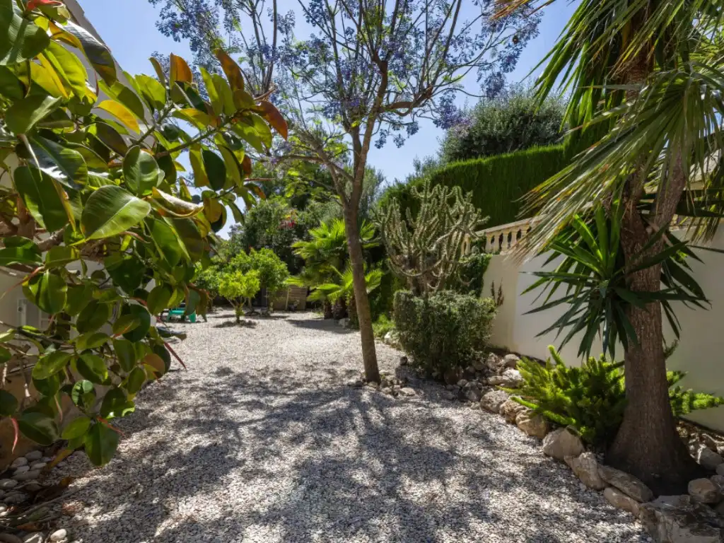 Garten von Haus oder Chalet zur Miete in Jávea / Xàbia mit Heizung, Privatgarten und Terrasse
