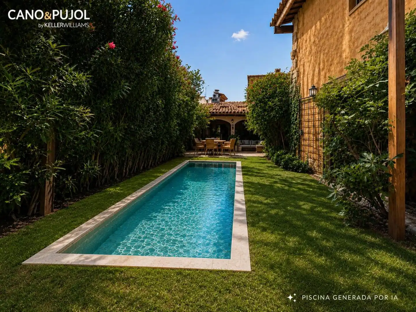 Swimming pool of Houses for sale in Vilamalla  with Air Conditioner, Heating and Furnished