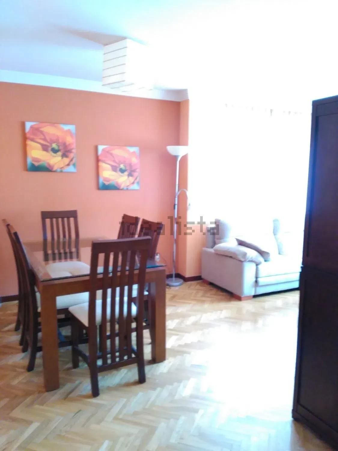 Sala d'estar de Pis de lloguer en Magán amb Terrassa i Moblat