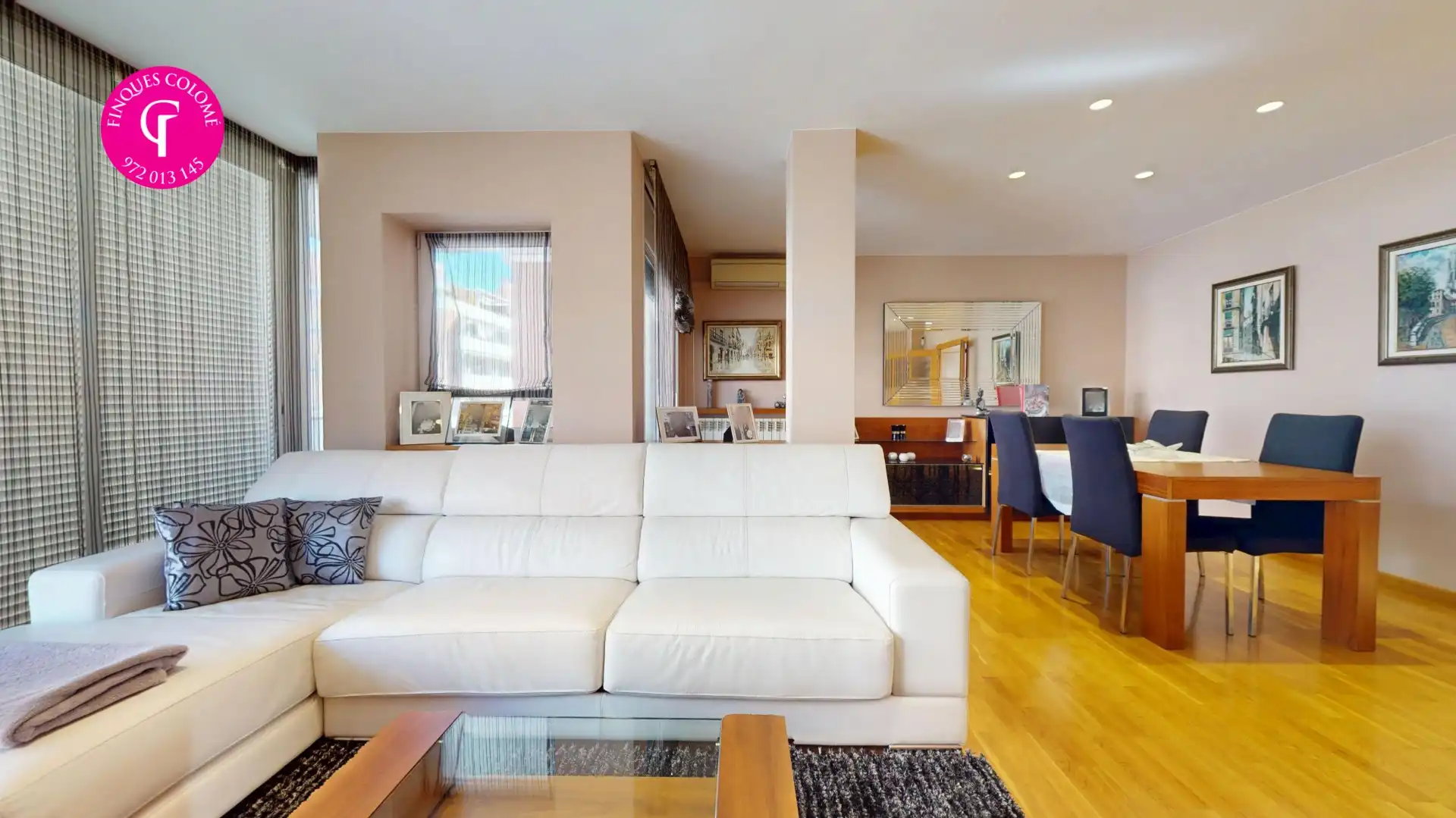 Sala de estar de Ático en venta en Girona con Aire acondicionado, Calefacción y Terraza