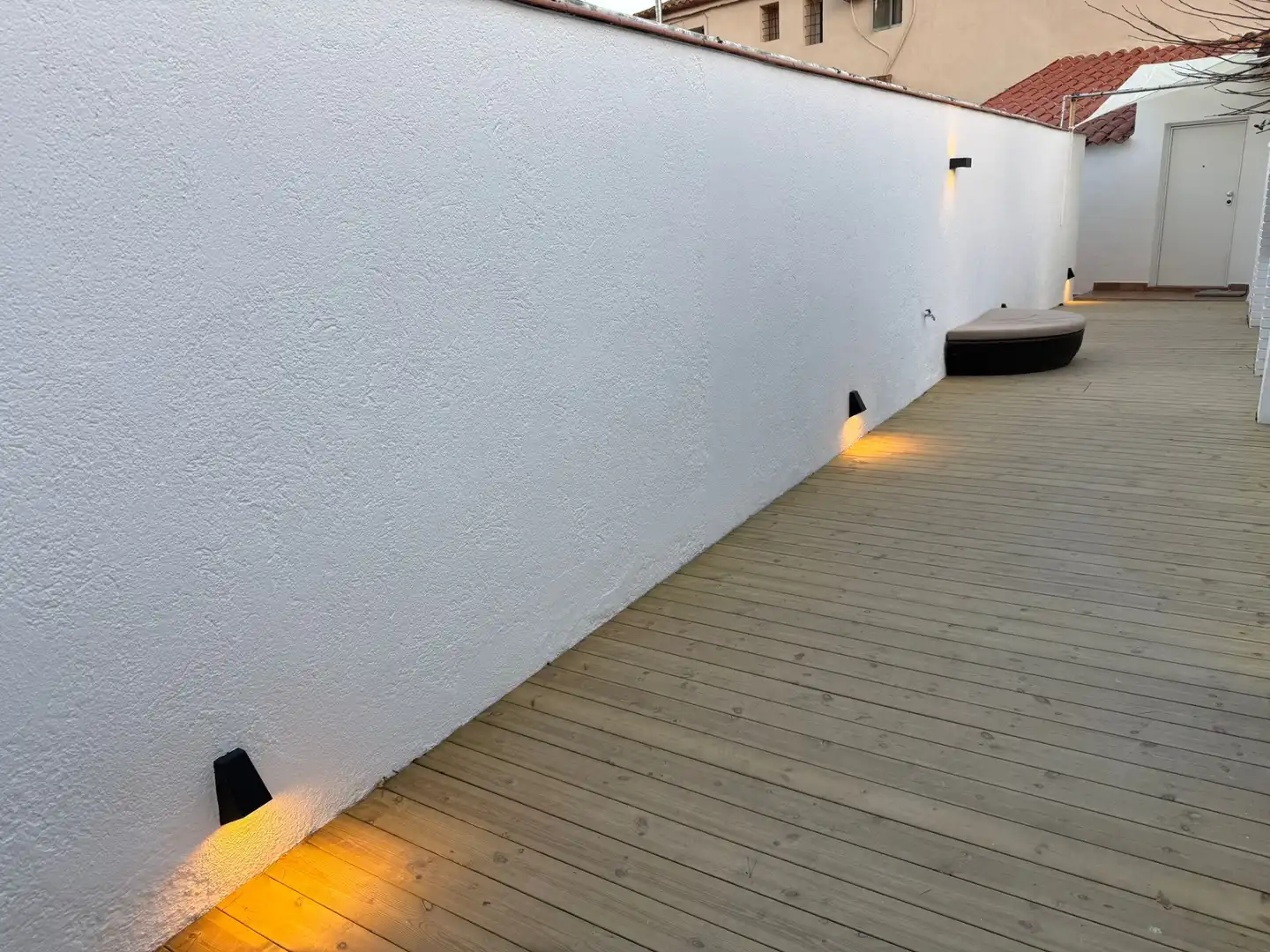 Terraza de Casa adosada en venta en Barcelona con Aire acondicionado, Calefacción y Jardín privado