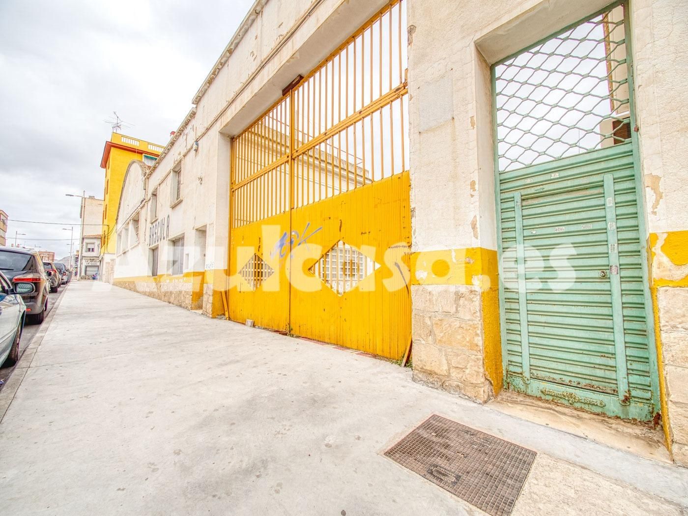 Exterior view of Industrial buildings for sale in Novelda