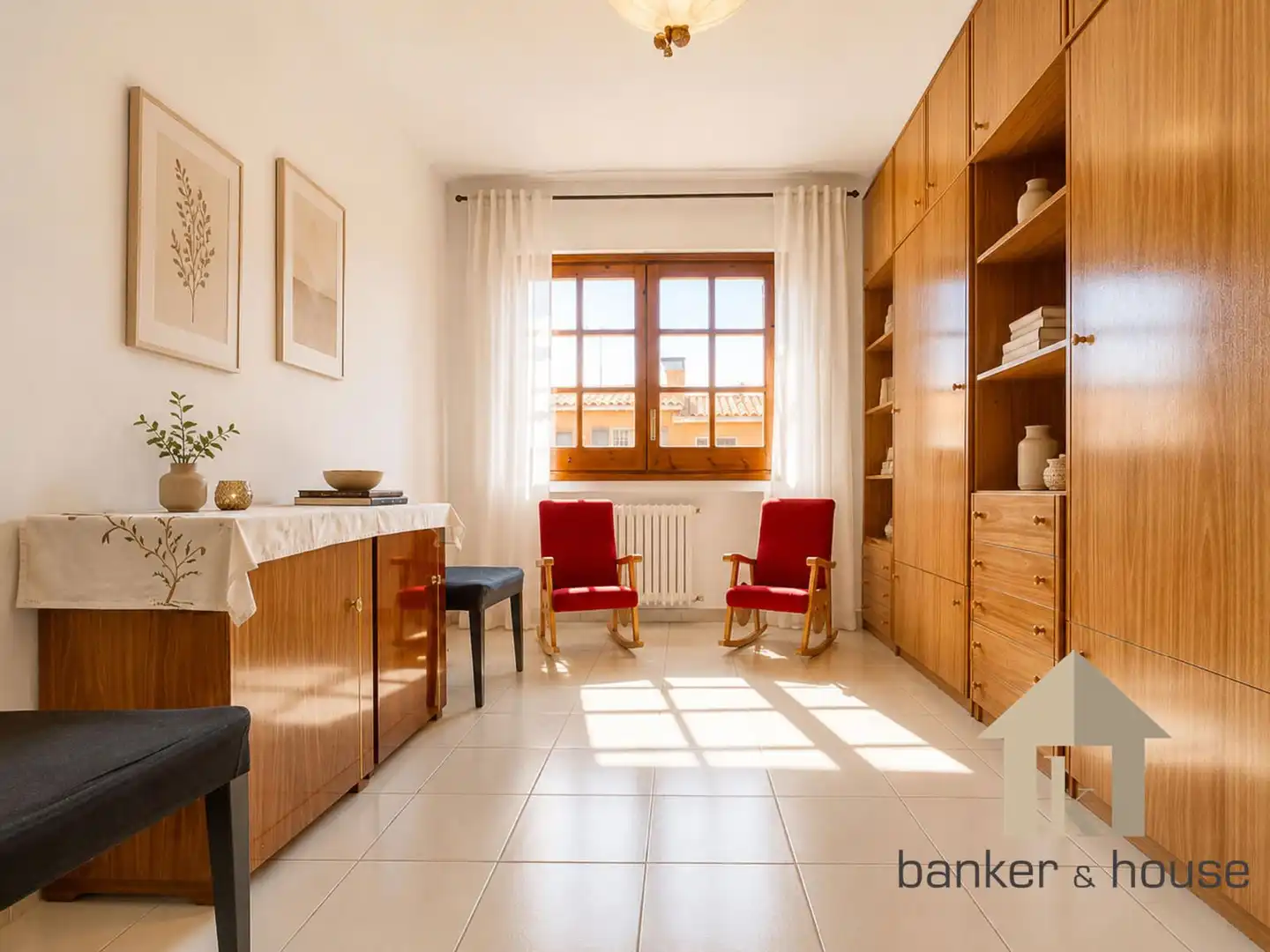 Sala d'estar de Casa o xalet en venda en Cerdanyola del Vallès amb Aire condicionat, Calefacció i Jardí privat