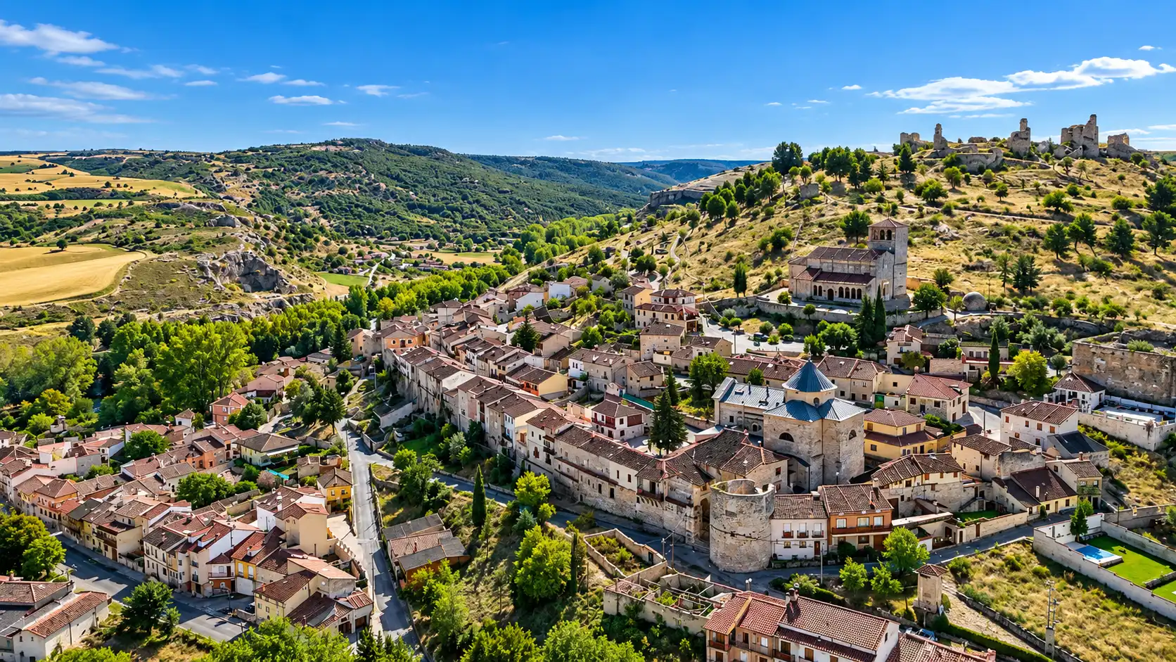 Exterior view of Buildings for sale in Fuentidueña, Segovia