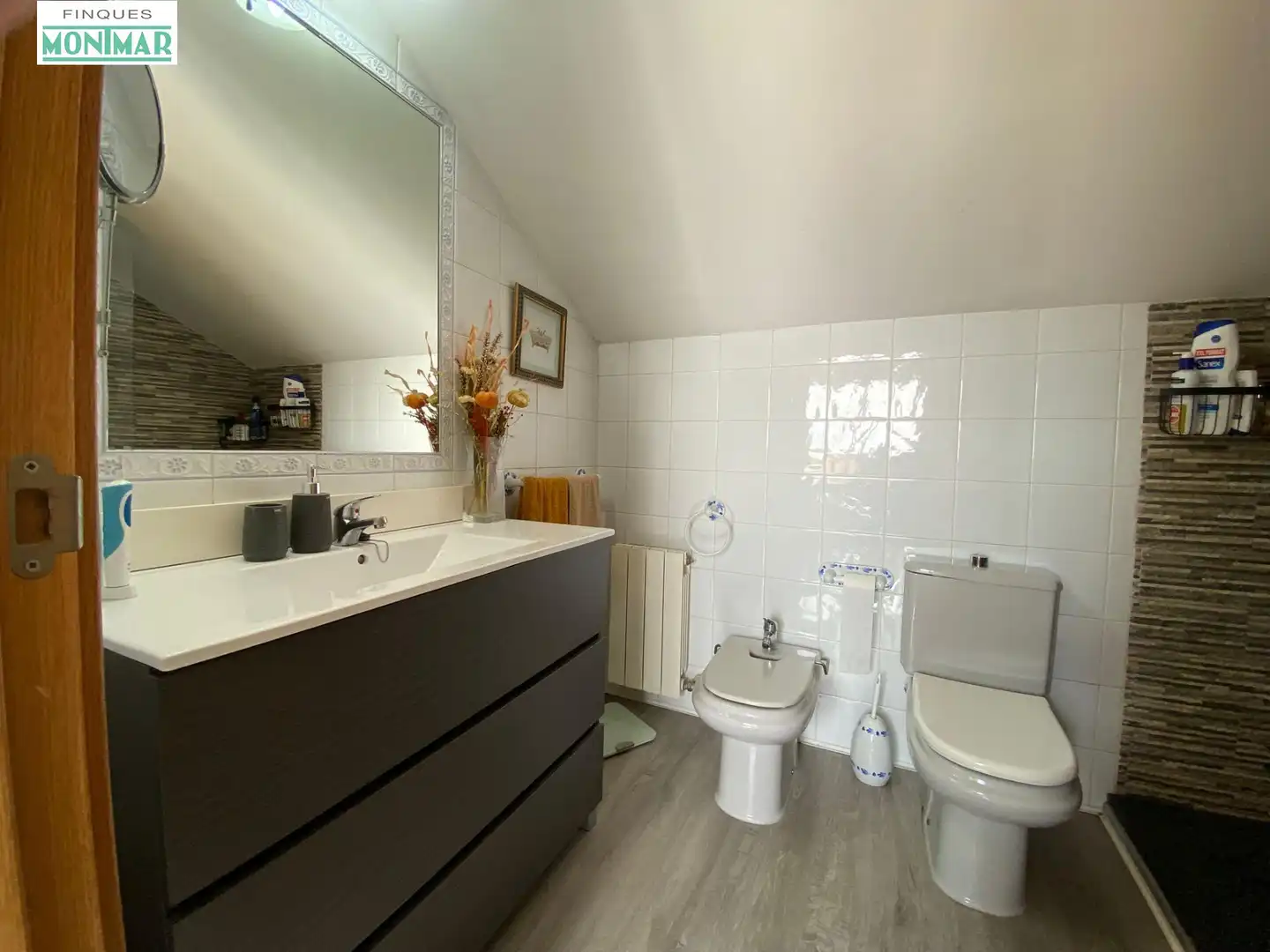 Bathroom of Attic for sale in Sant Pere de Ribes  with Heating, Private garden and Parquet flooring