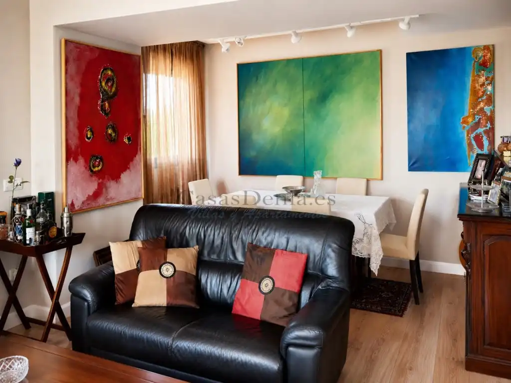 Living room of Attic for sale in Alcalá de Henares  with Private garden, Terrace and Swimming Pool