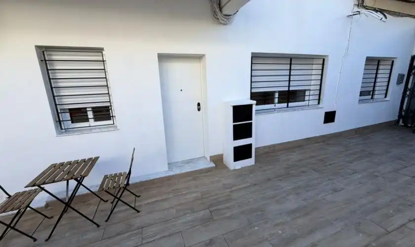 Terrasse von Wohnung zum Verkauf in Mojácar mit Klimaanlage, Heizung und Terrasse