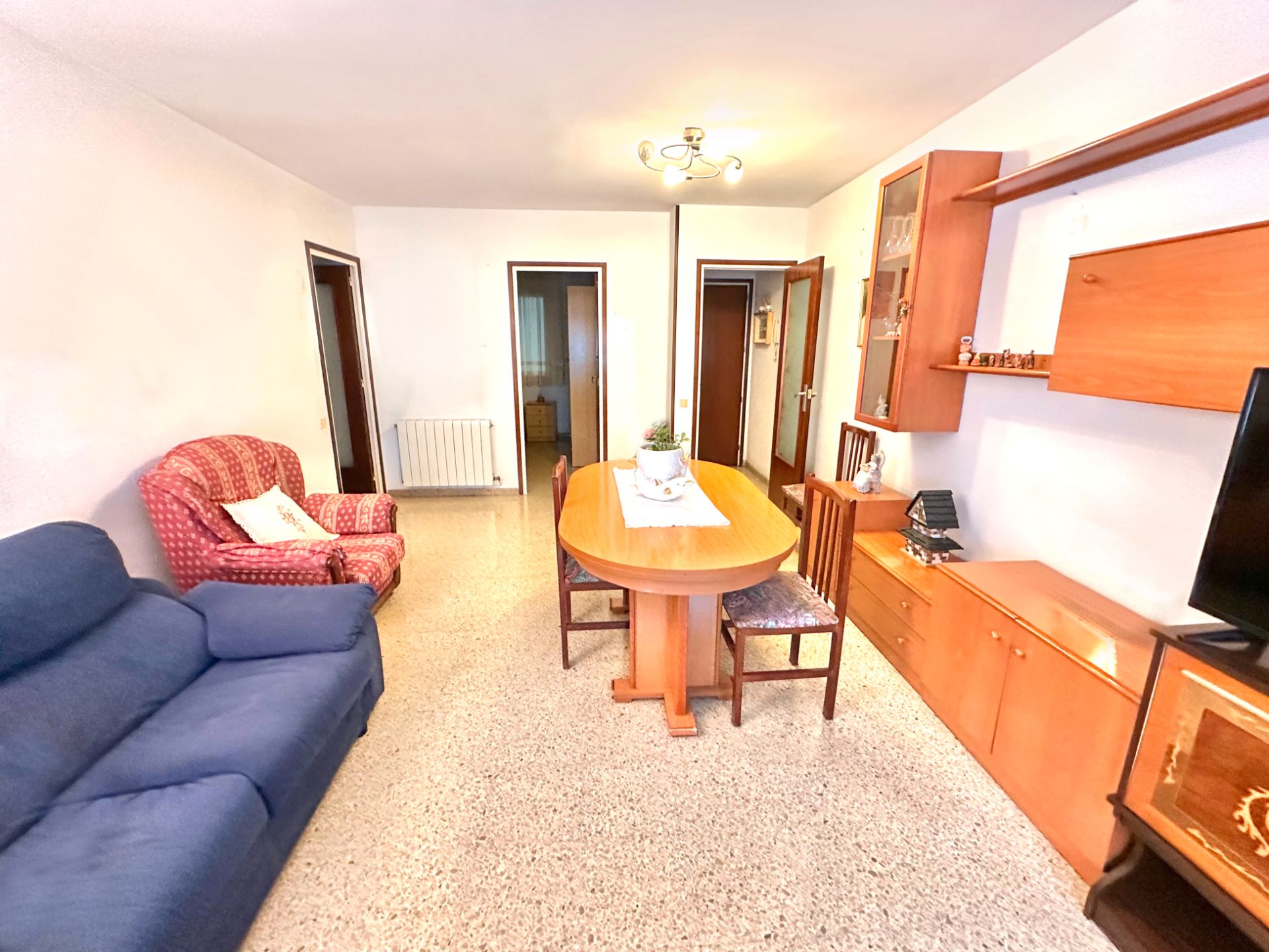 Living room of Flat for sale in Terrassa  with Heating, Oven and Balcony