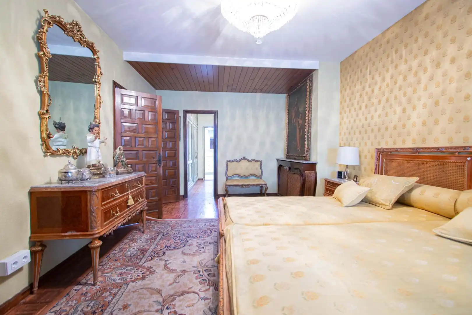 Schlafzimmer von Dachboden zum Verkauf in Sevilla mit Terrasse