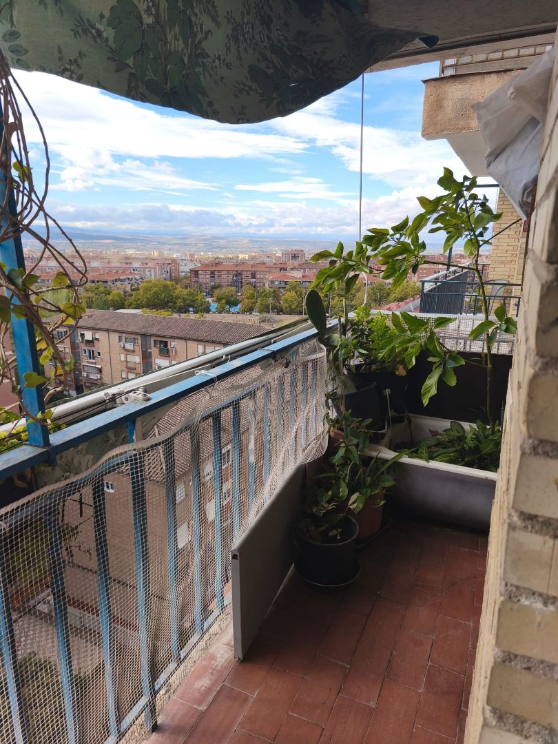 Balcony of Flat for sale in  Granada Capital  with Terrace, Furnished and Washing machine