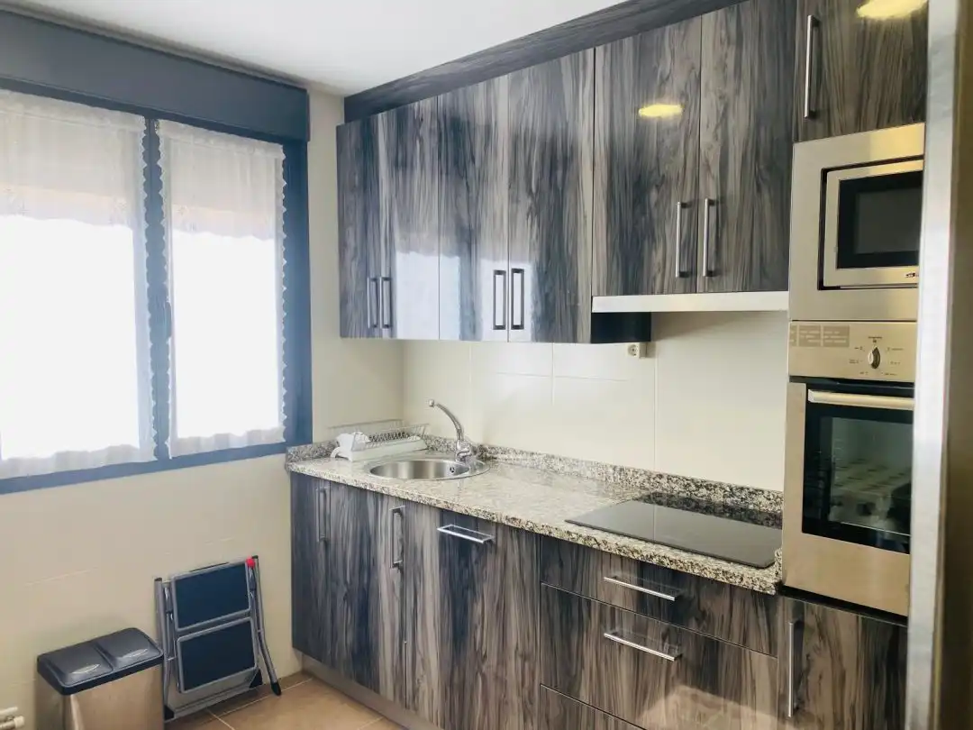 Cocina de Piso en venta en Ezcaray con Calefacción, Jardín privado y Terraza