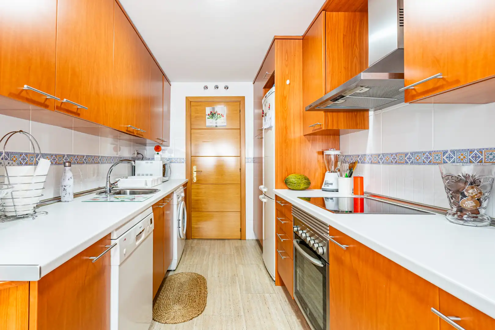 Küche von Wohnung zum Verkauf in Las Rozas de Madrid mit Klimaanlage, Heizung und Parkett