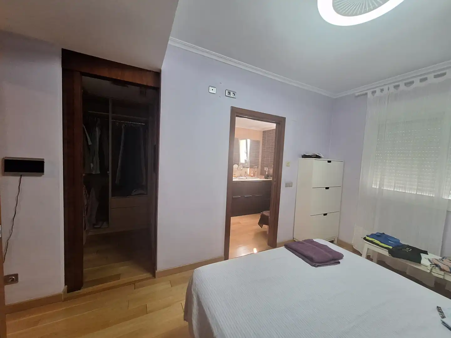Dormitori de Casa adosada en venda en Sueca amb Aire condicionat, Parquet i Terrassa