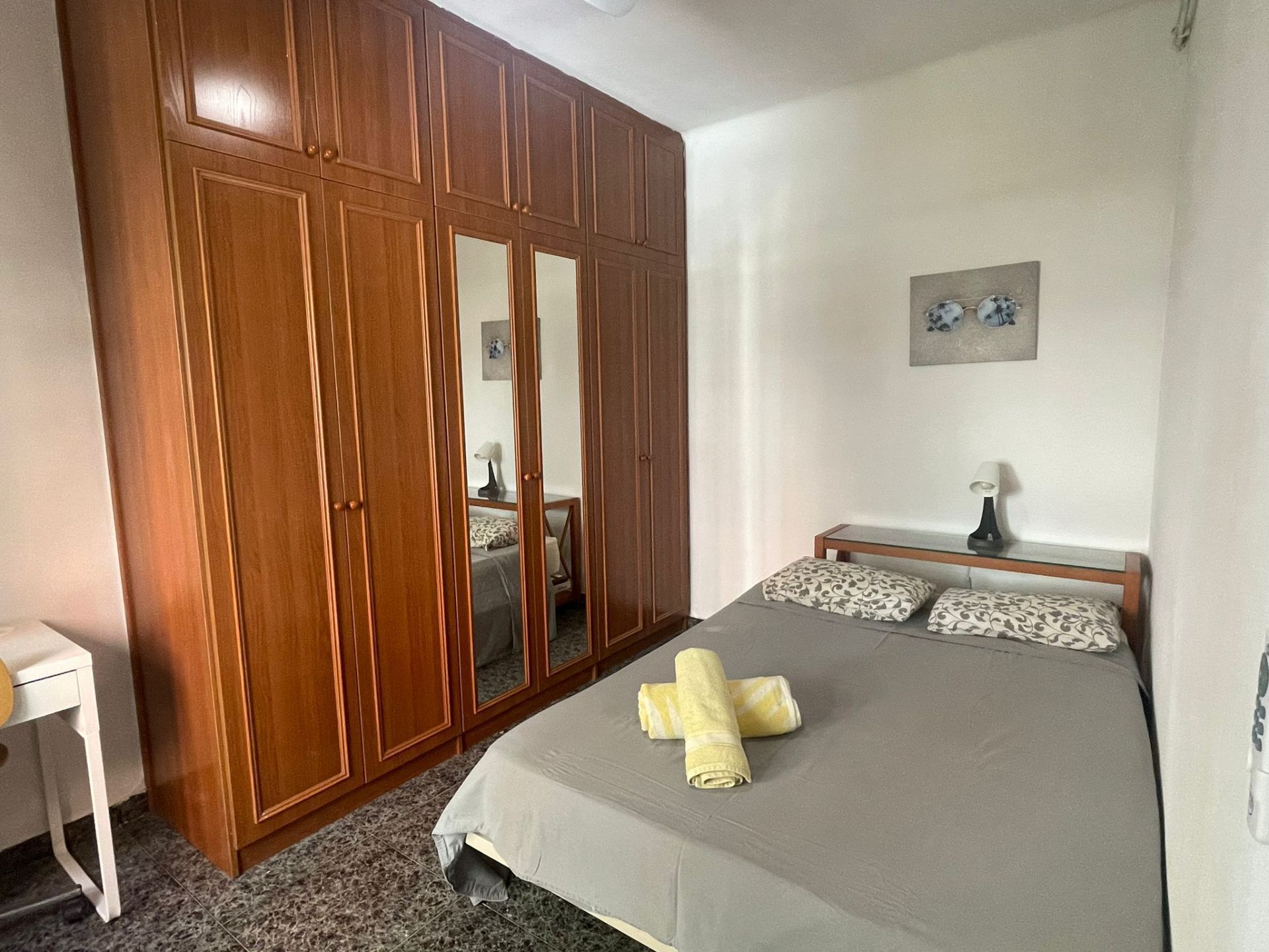 Bedroom of Flat to rent in  Barcelona Capital  with Heating and Furnished