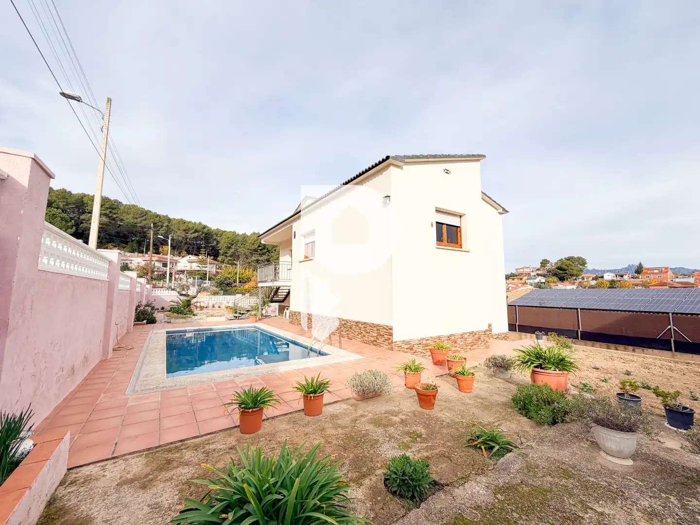 Vista exterior de Casa o chalet en venta en Piera con Aire acondicionado, Calefacción y Jardín privado