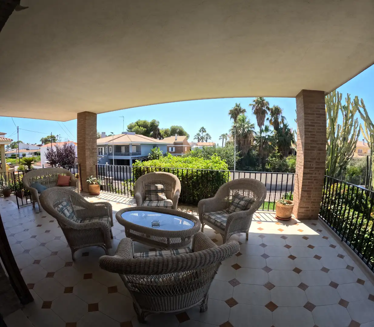Terrasse von Haus oder Chalet zum Verkauf in Burriana / Borriana mit Heizung, Privatgarten und Terrasse