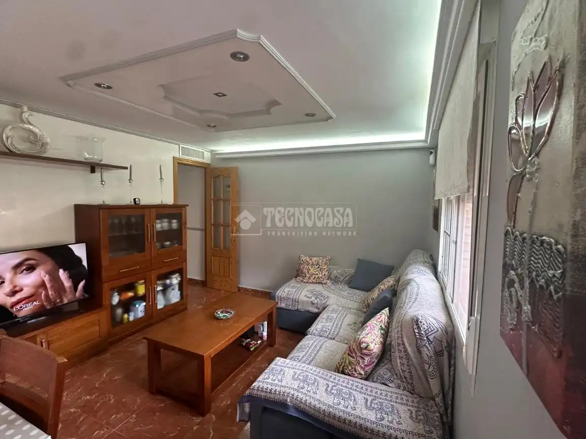 Sala de estar de Piso en venta en Málaga