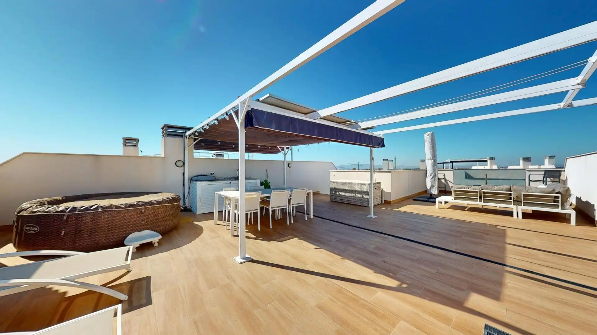 Terrassa de Apartament en venda en San Javier amb Aire condicionat, Terrassa i Moblat