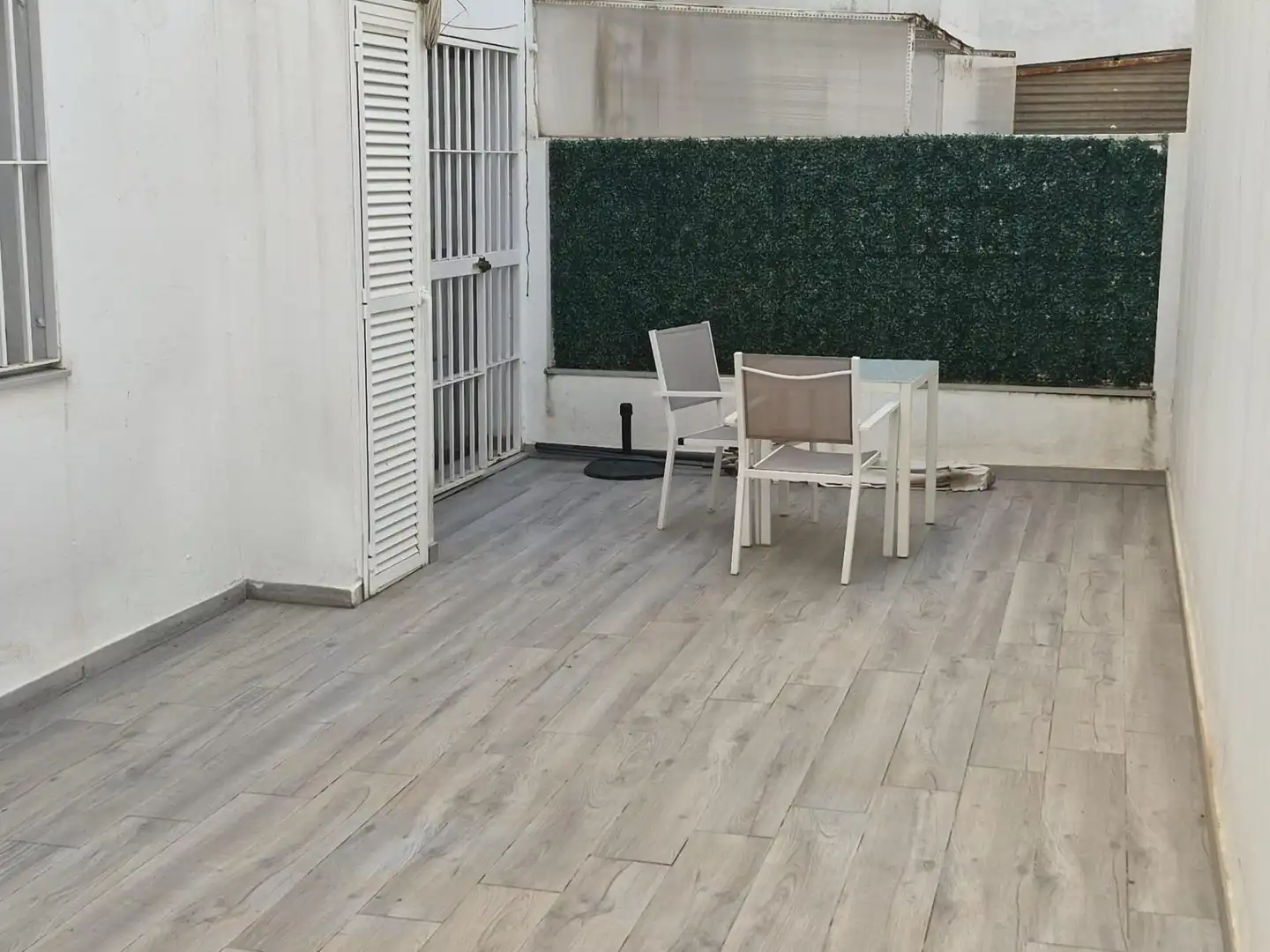 Terrace of Apartments for rent in Sevilla  with Air Conditioner, Parquet flooring and Furnished