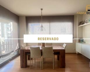 Dining room of Flat for sale in Badalona  with Air Conditioner, Heating and Terrace