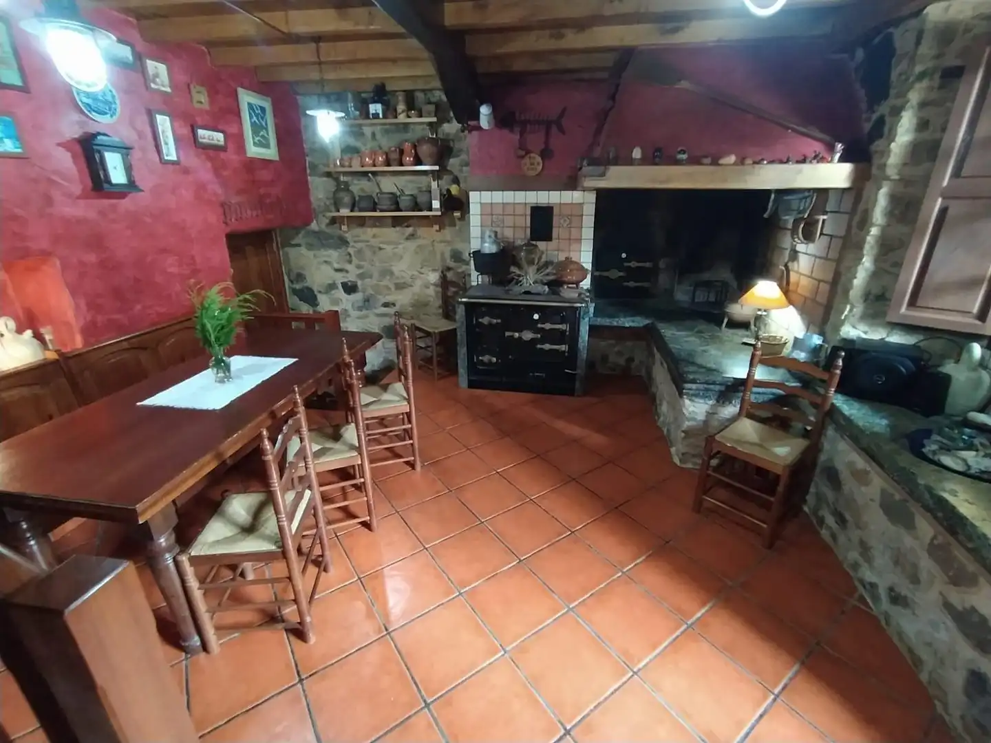 Cuina de Casa o xalet en venda en Ortigueira