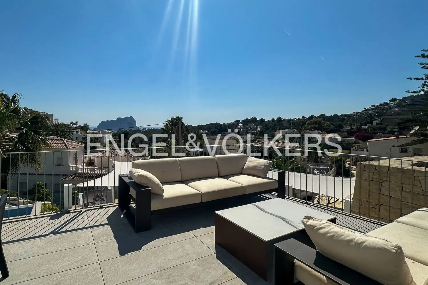 Terraza de Casa o chalet de alquiler en Jávea / Xàbia con Aire acondicionado, Calefacción y Jardín privado
