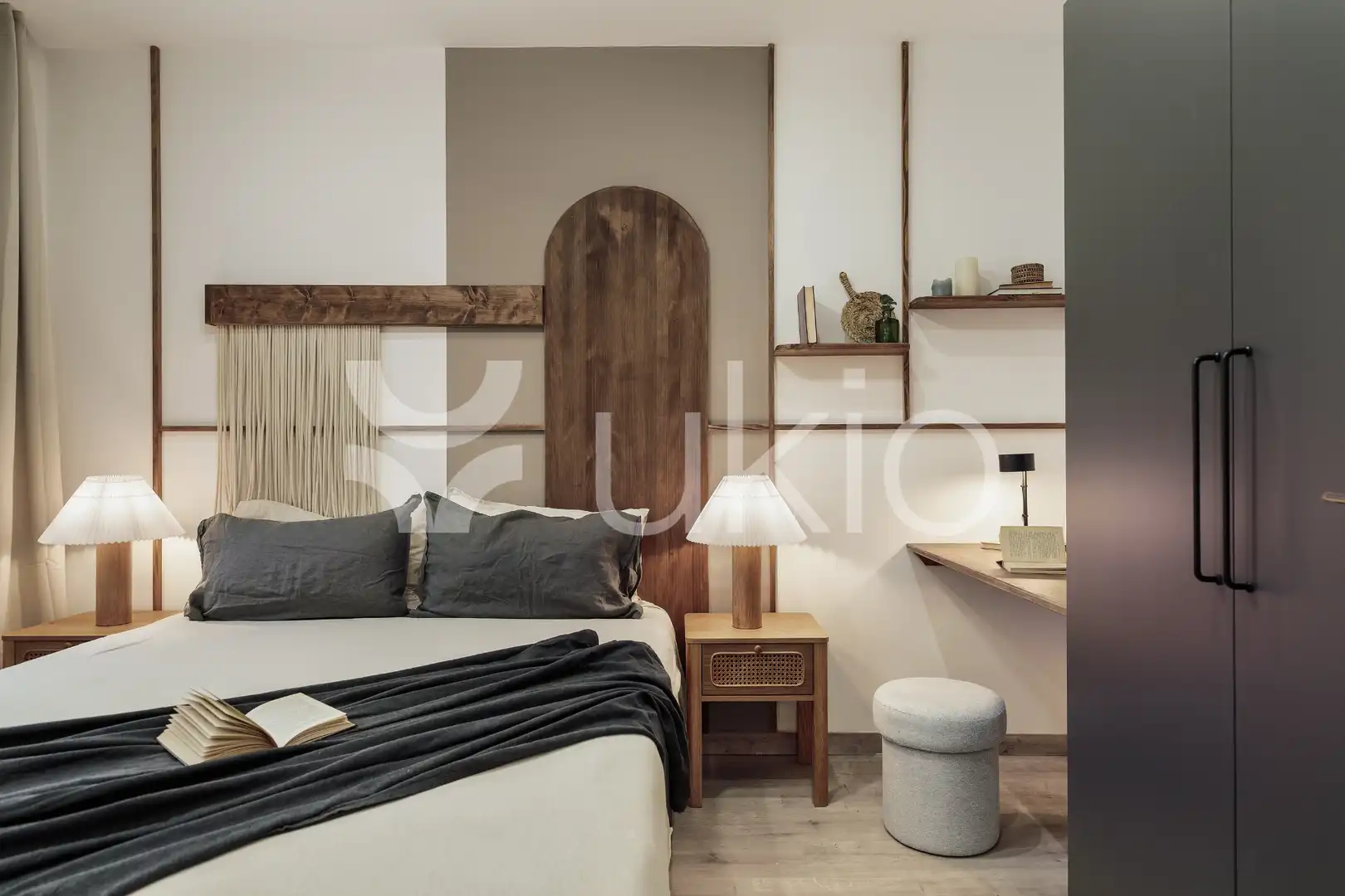 Bedroom of Apartments for rent in Barcelona  with Air Conditioner, Heating and Furnished