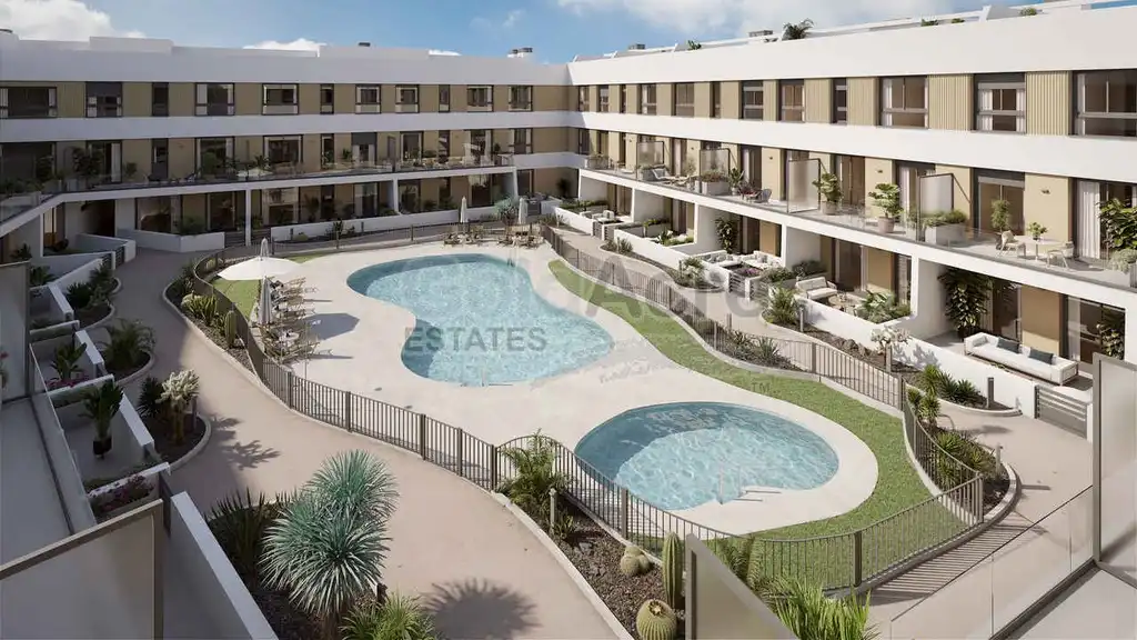 Vista exterior de Apartamento en venta en La Oliva