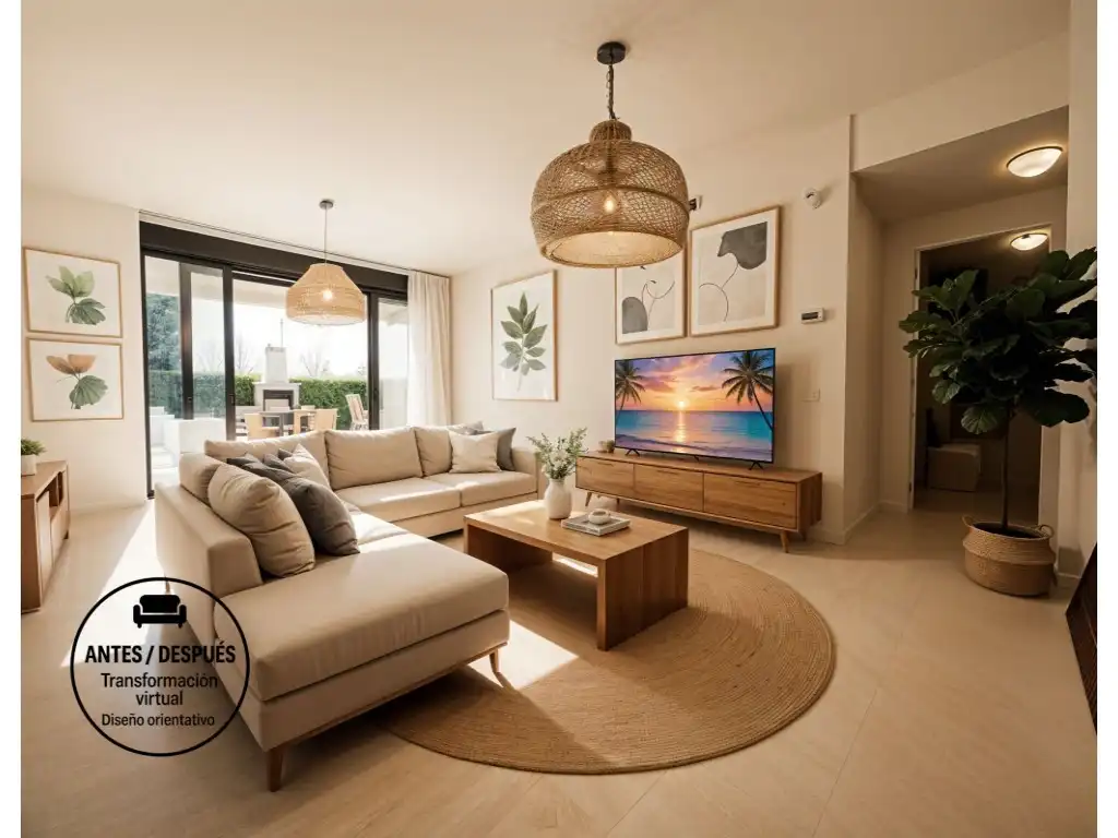 Sala d'estar de Apartament en venda en Oropesa del Mar / Orpesa amb Aire condicionat, Terrassa i Forn