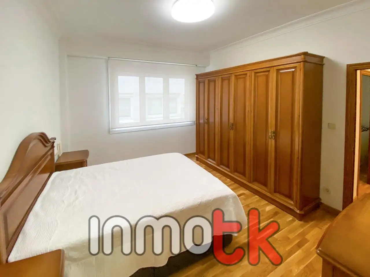Bedroom of Flat for rent in A Coruña Capital   with Heating, Parquet flooring and Furnished