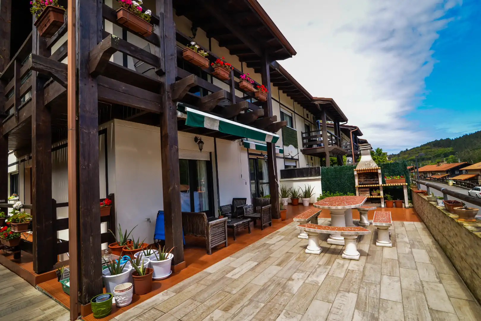 Terraza de Casa adosada de alquiler en Plentzia, Bizkaia