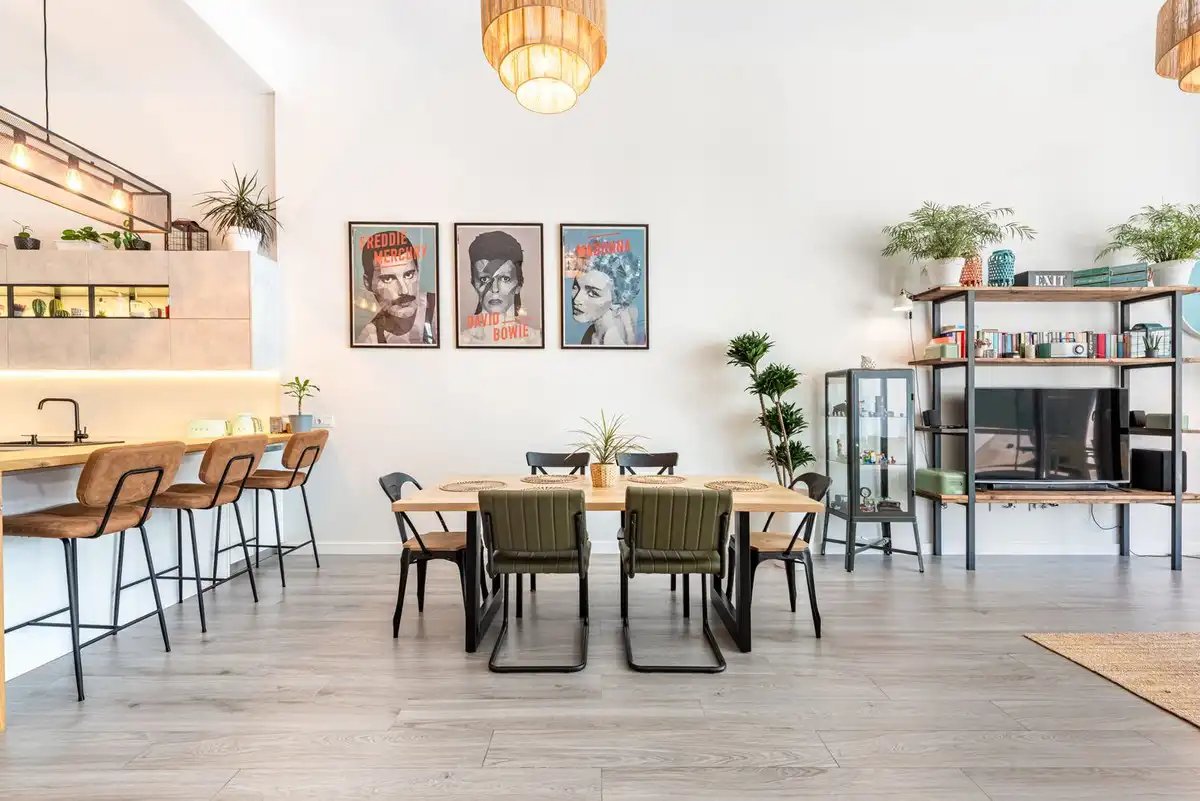 Comedor de Piso de alquiler en Benahavís con Aire acondicionado, Terraza y Trastero