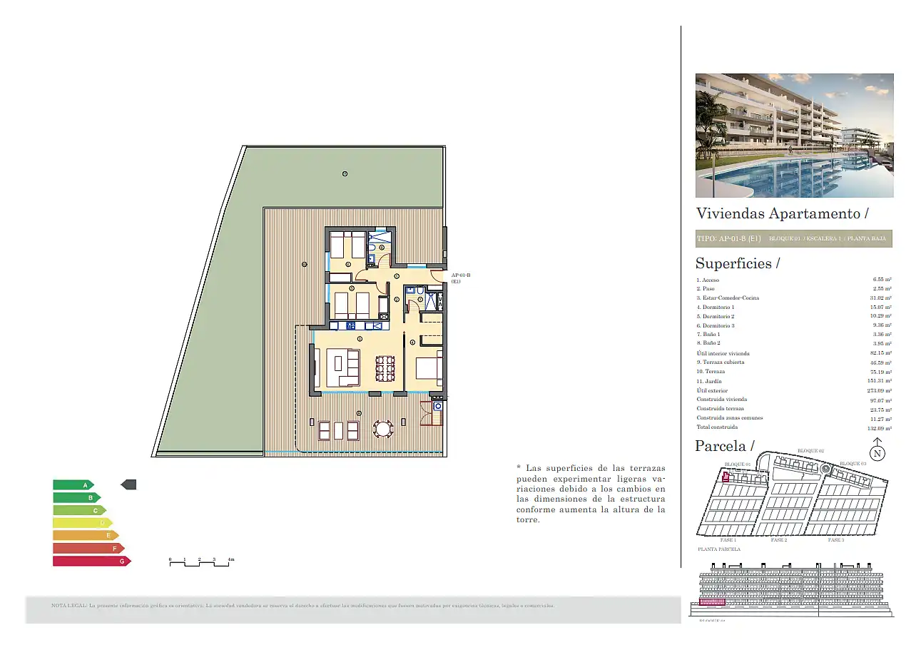 Apartment mit Terrasse zum Verkauf in Bonalba - Cotoveta, imagen 14