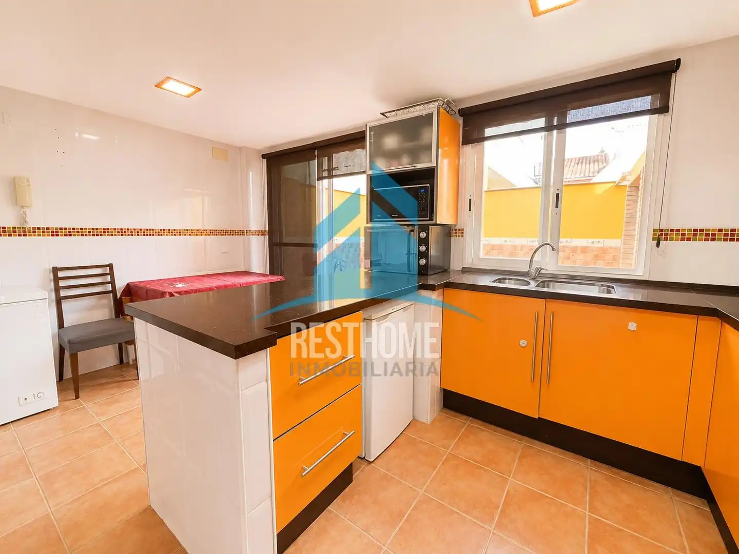 Cocina de Casa adosada en venta en Favara con Terraza, Trastero y Balcón