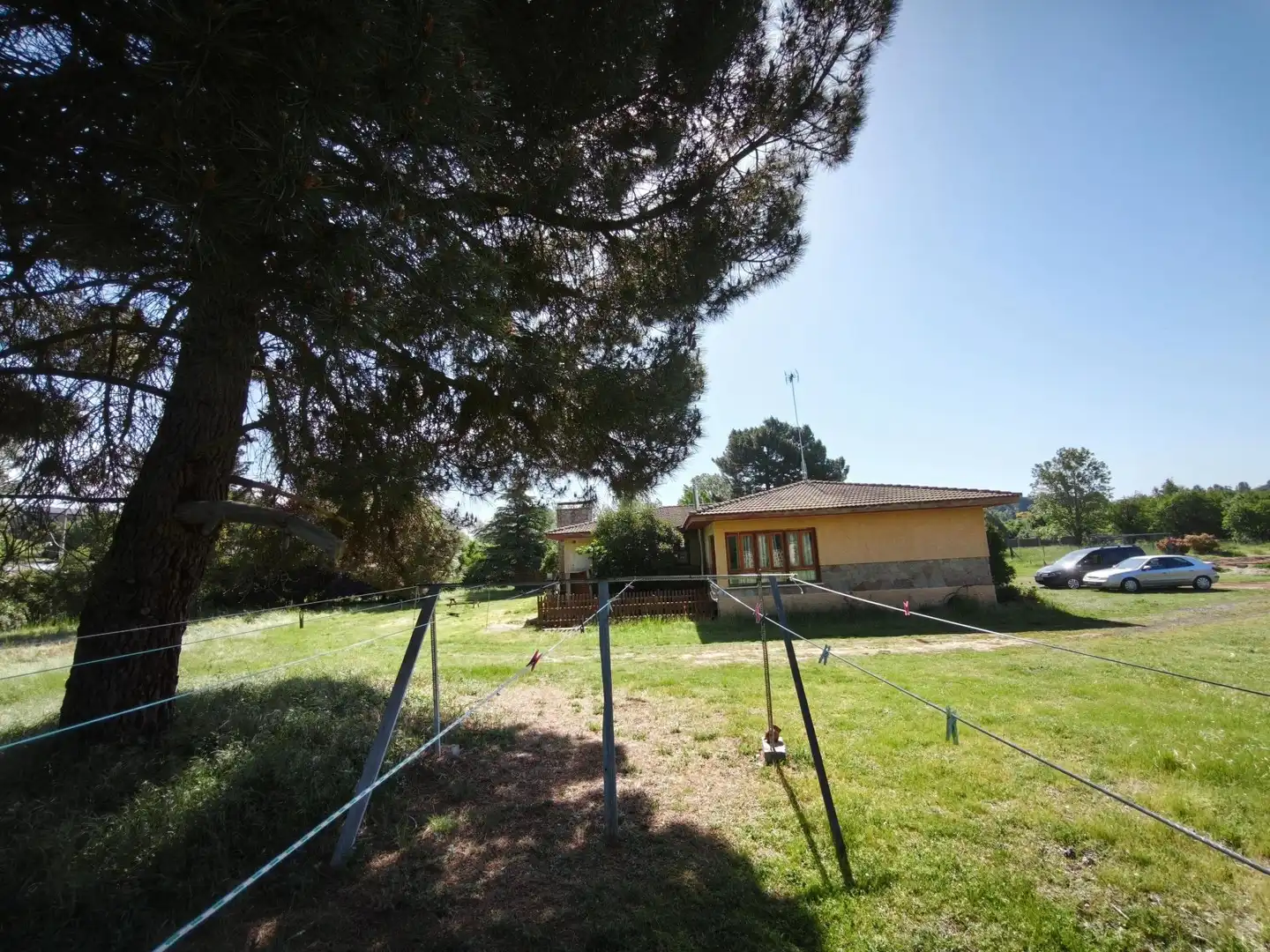 Jardín de Casa o chalet en venta en San Andrés del Rabanedo con Calefacción, Terraza y Piscina