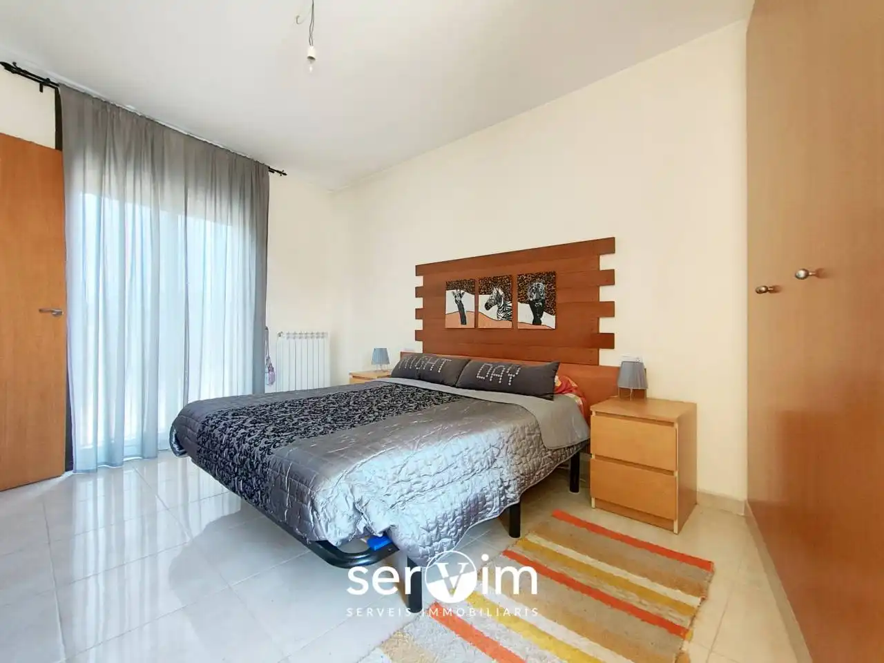 Dormitori de Casa adosada en venda en Llagostera amb Calefacció, Jardí privat i Terrassa