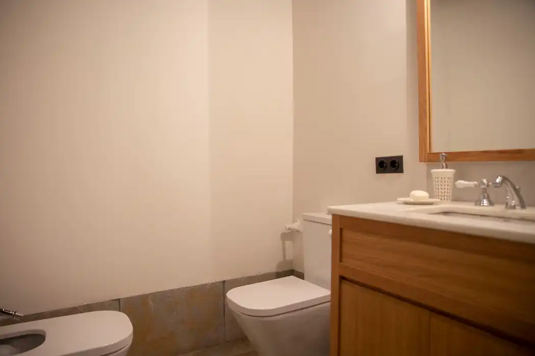 Bany de Casa o xalet en venda en Naut Aran amb Calefacció, Jardí privat i Parquet